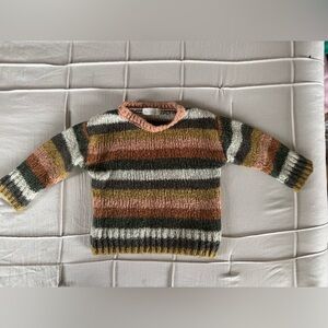 Rylee + Cru Multi Striped Sweater